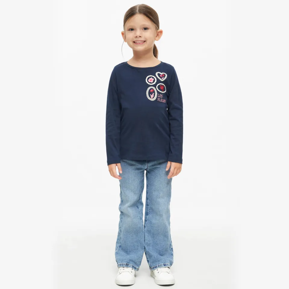 s.Oliver longsleeve marineblauw