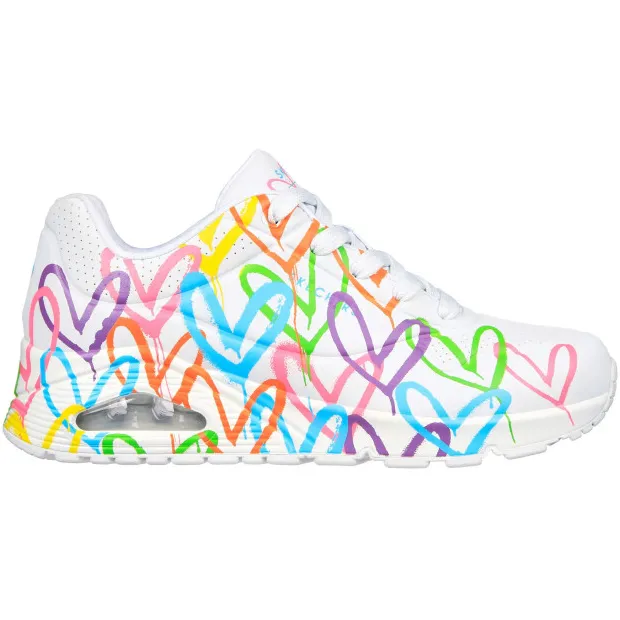 Skechers 177981/wmlt uno highlight love multi Wit
