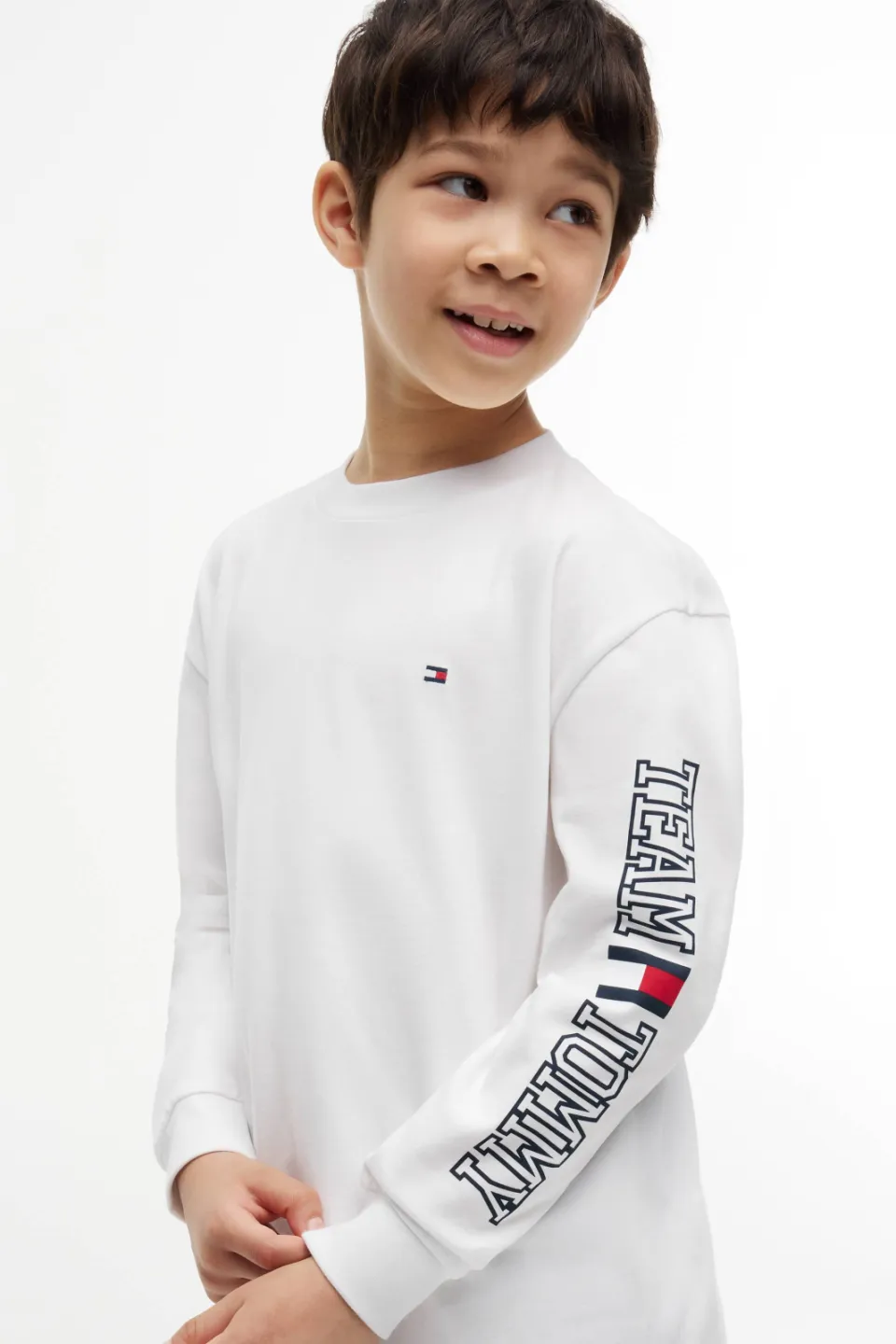 Tommy Hilfiger Team Tommy longsleeve wit, foto 5