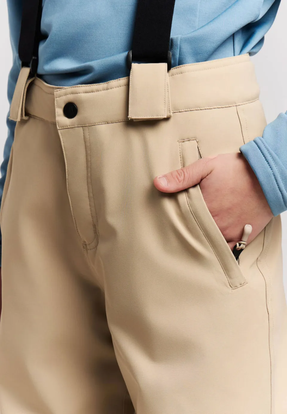 Protest PRTStitch JR skibroek - beige, foto 6
