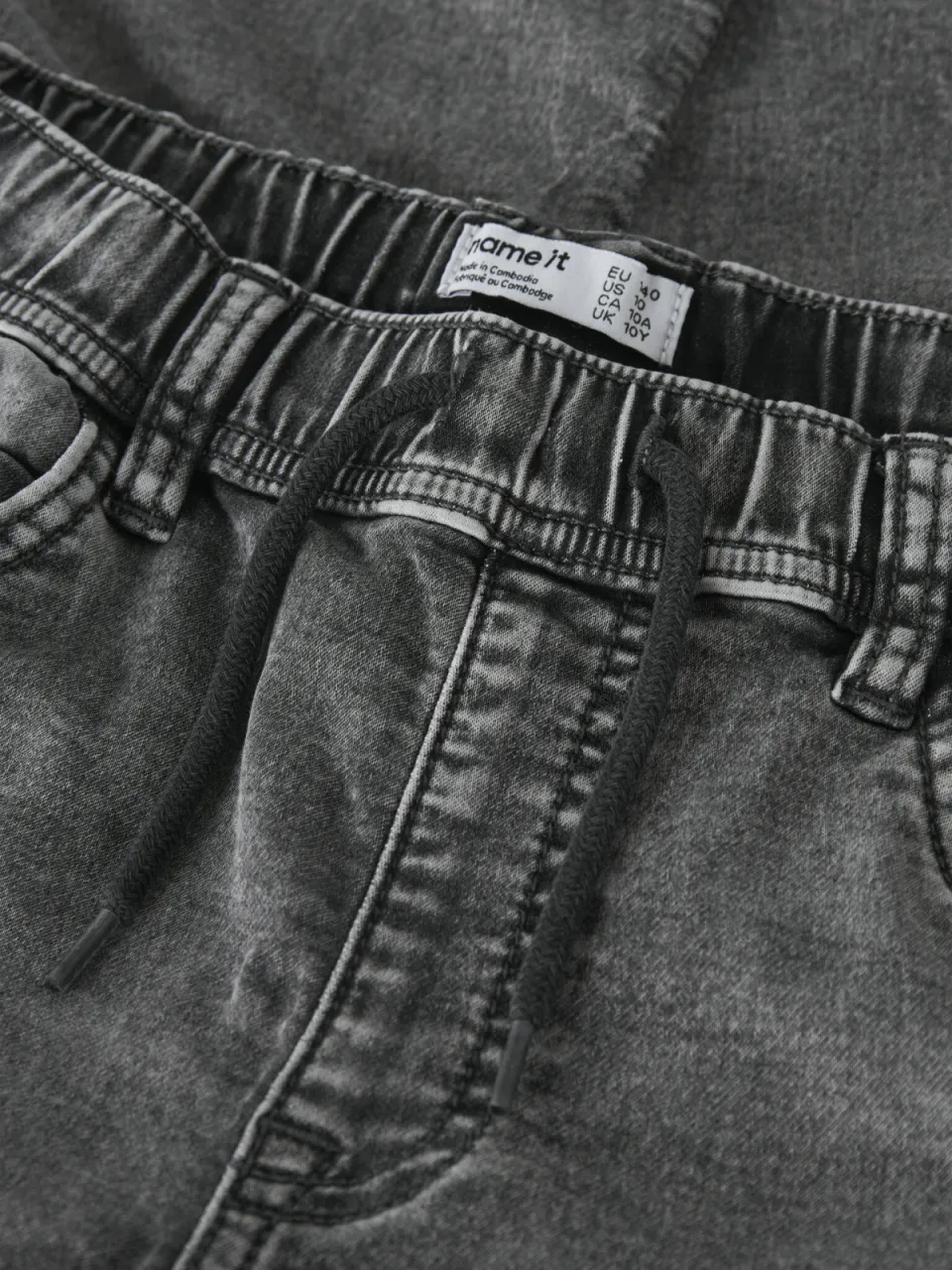 NAME IT KIDS slim fit jeans medium grey denim, foto 7