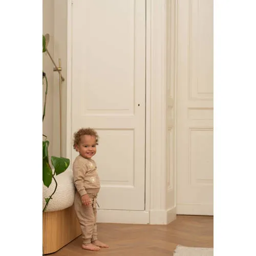 Dirkje regular fit joggingbroek beige, foto 3