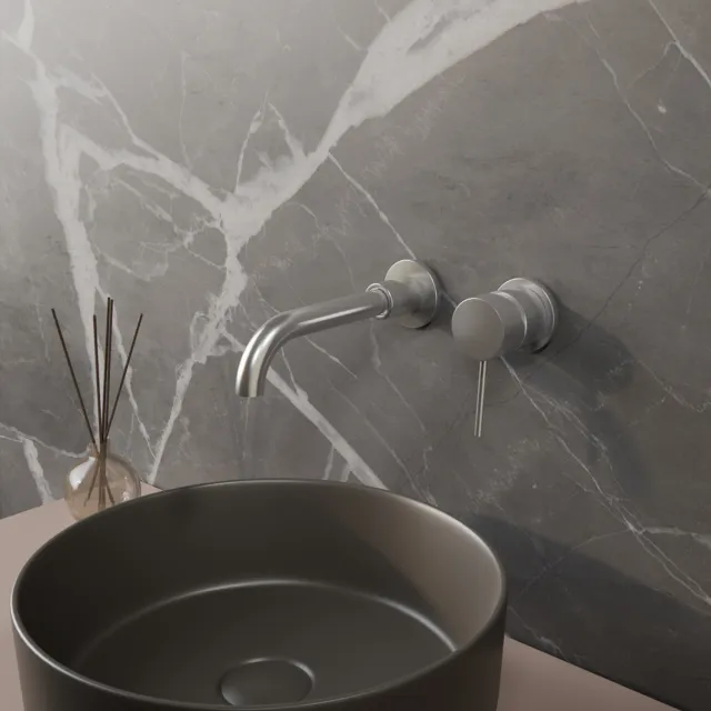 Boss & Wessing Colorato inbouw wastafelkraan chroom