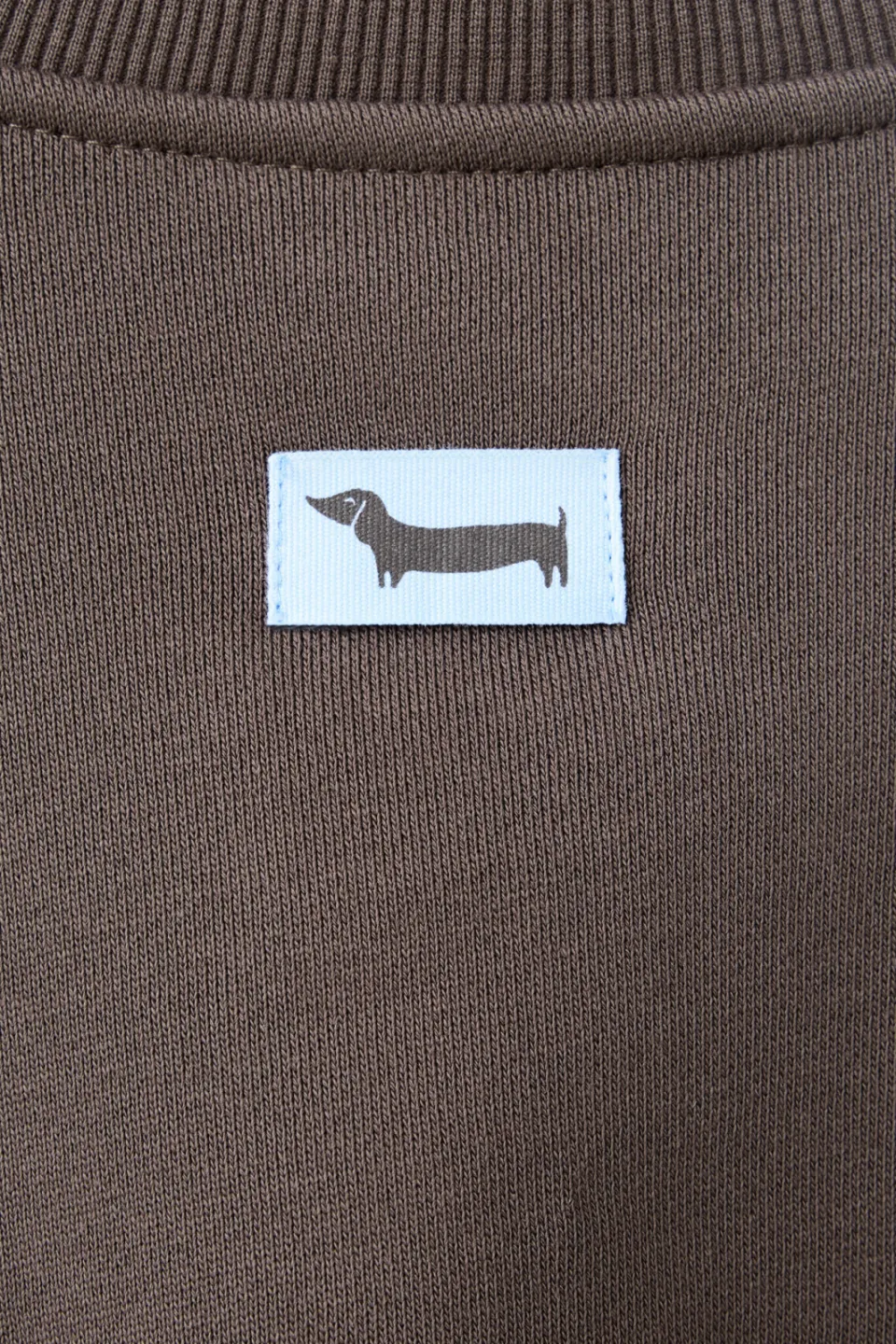 Mango Kids katoenen sweater met tekst - bruin, foto 6
