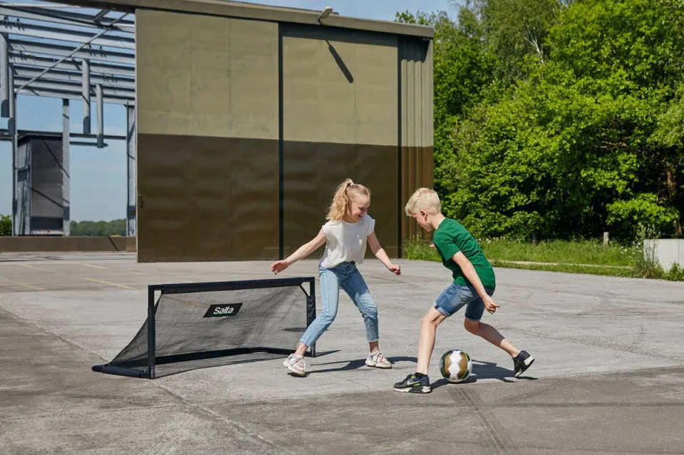 Salta Soccer Voetbal doel: 150x60x60 zwart, foto 3