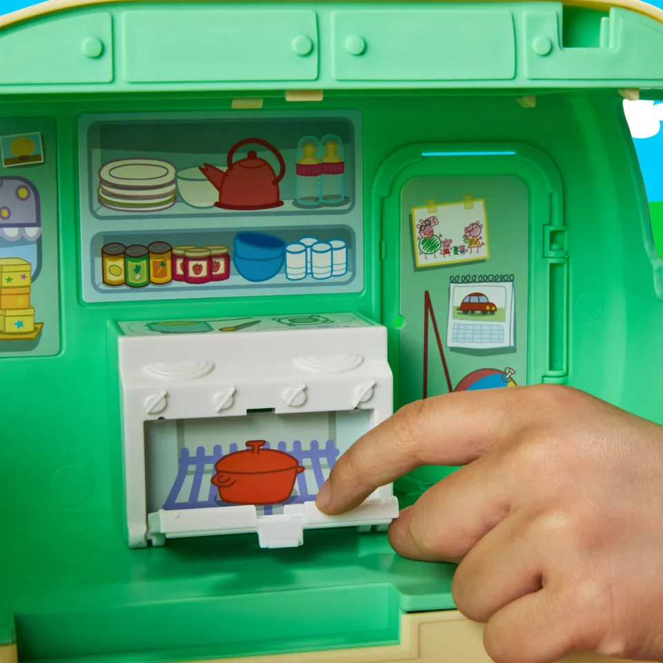 Peppa Pig Drie Kleine Biggetjes caravan speelset, foto 8