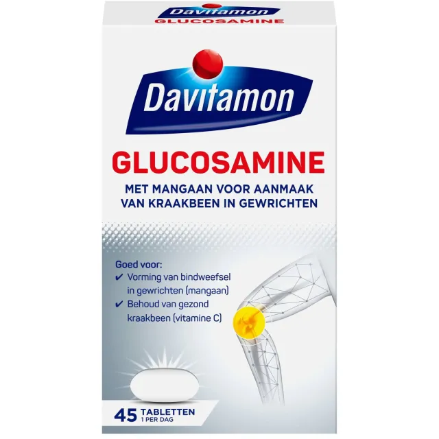 Davitamon Glucosamine tabletten - 45 stuks