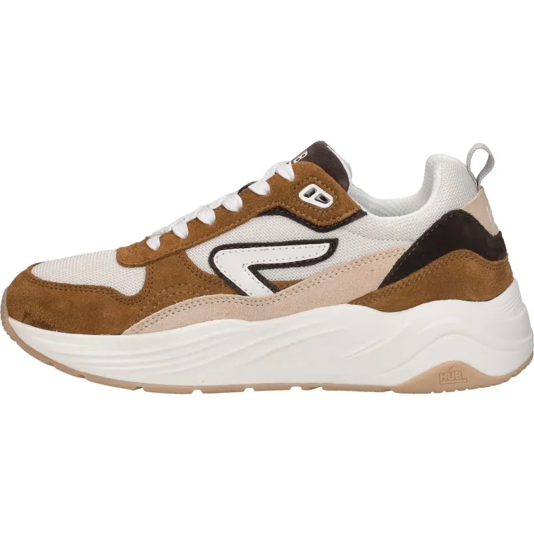 Hub Glide lage sneakers dames cognac, foto 2