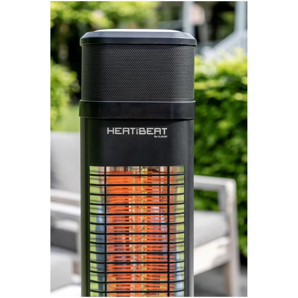 Eurom heater Heat and Beat Tower zwart, foto 4