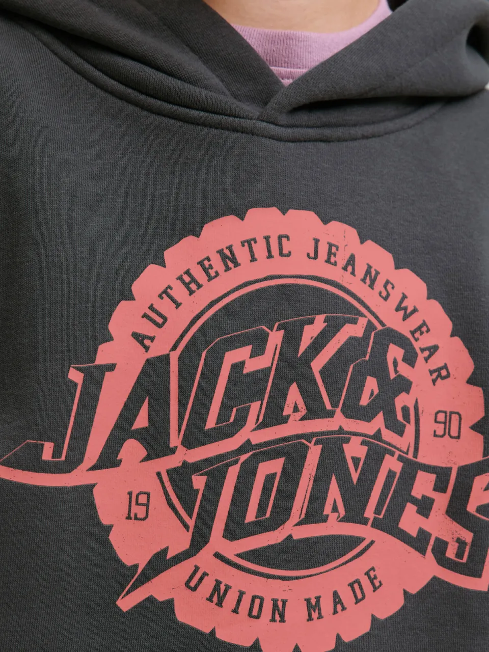 Jack & Jones JUNIOR hoodie zwart, foto 7