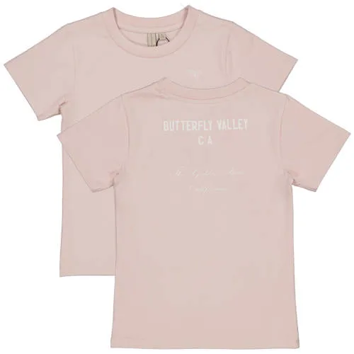 LEVV Little T-shirt met backprint roze, foto 2