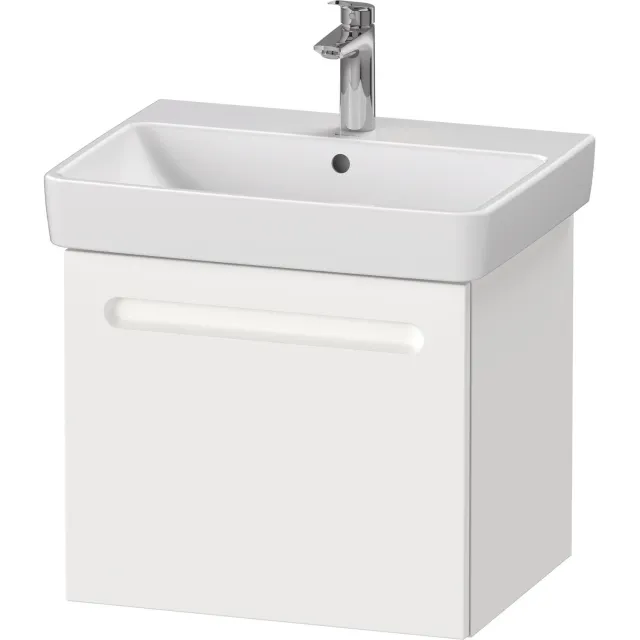 Duravit No.1 wastafelonderkast met 1 lade mat wit