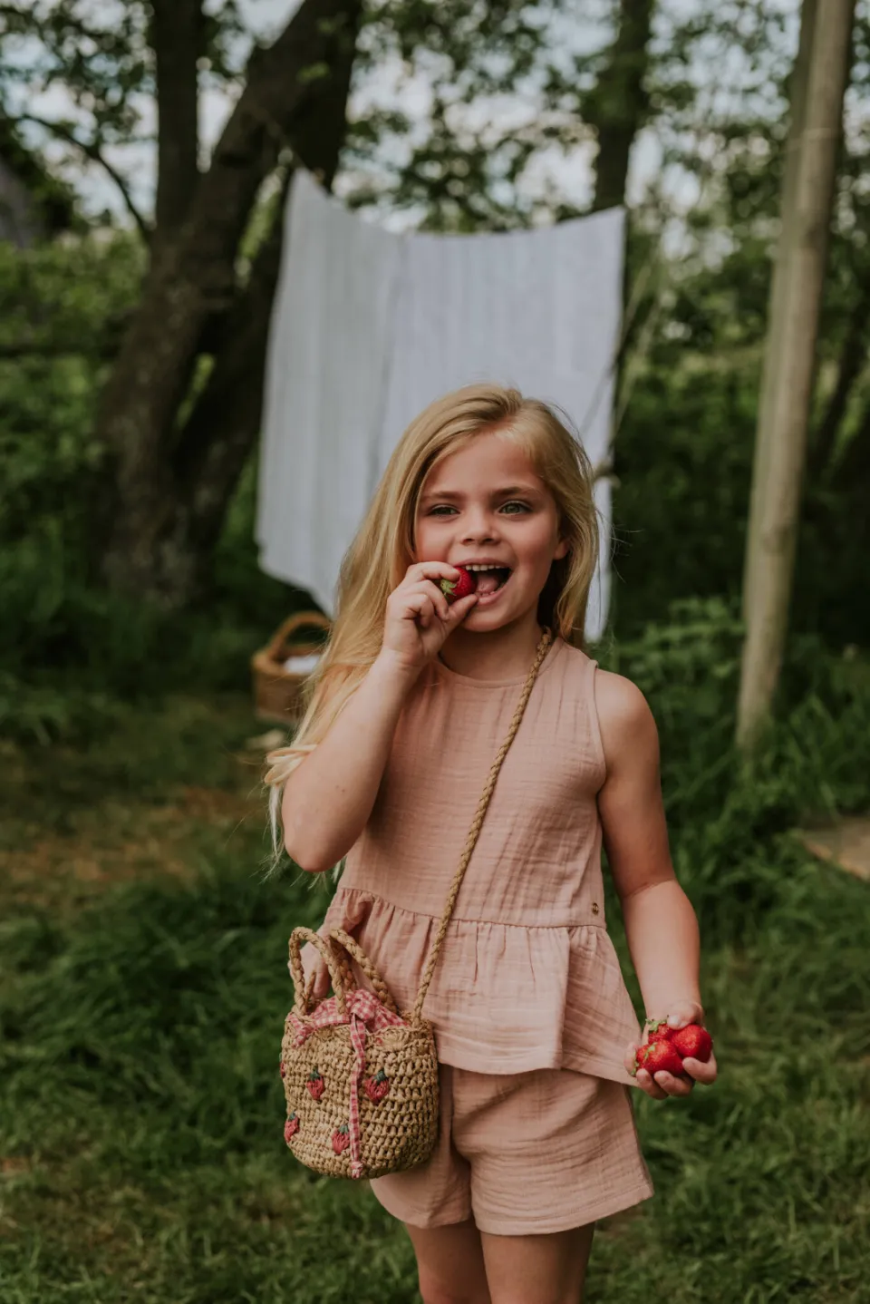 Koko Noko mouwloze top + korte broek roze, foto 6