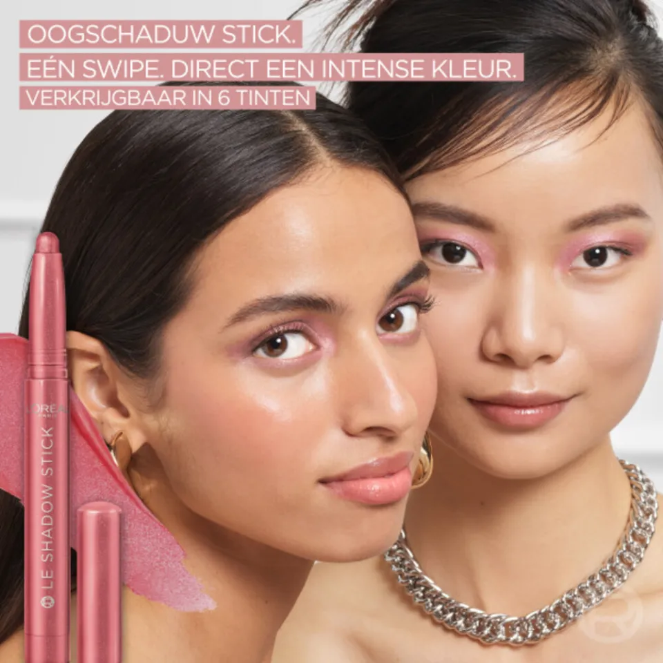 L'oréal Le Shadow Stick 118 Cloudy Rose oogschaduwstick, foto 4