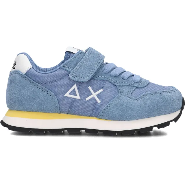 Sun68 Tom Solid sneaker blauw