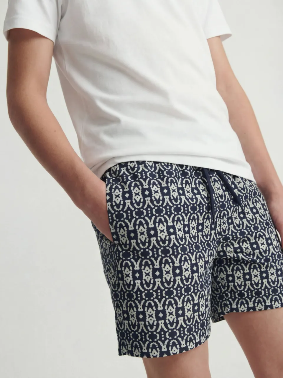 Jack & Jones JUNIOR zwemshort donkerblauw donkerblauw/lichtgrijs, foto 7