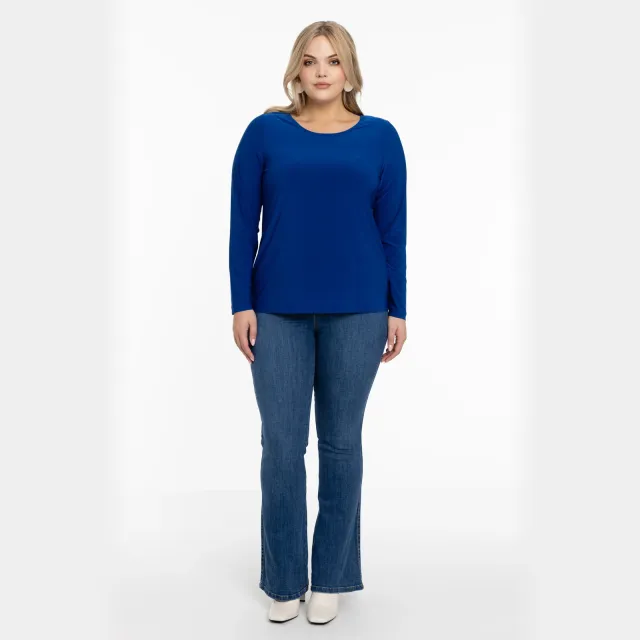 Yoek longsleeve blauw, foto 2