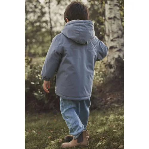 Lil' Atelier Mini parka grijs, foto 4