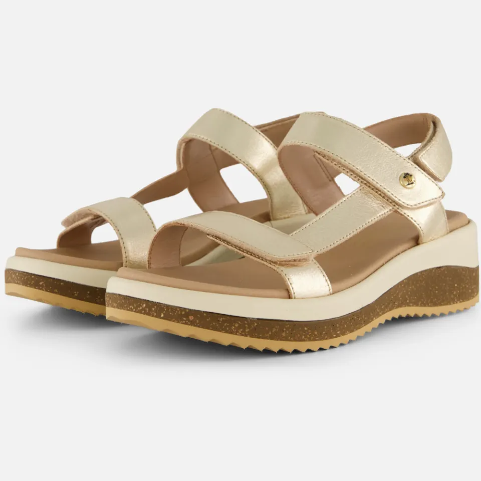 Panama Jack Alana Shine sandalen goud, foto 3