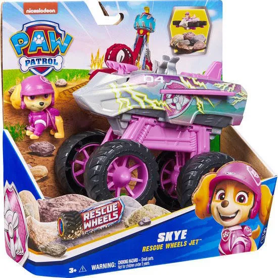 PAW Patrol Rescue Wheels Skye speelgoedauto roze, foto 6
