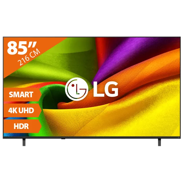LG 85NU900B6LA (2026) - 85 inch - LED TV zwart, foto 2
