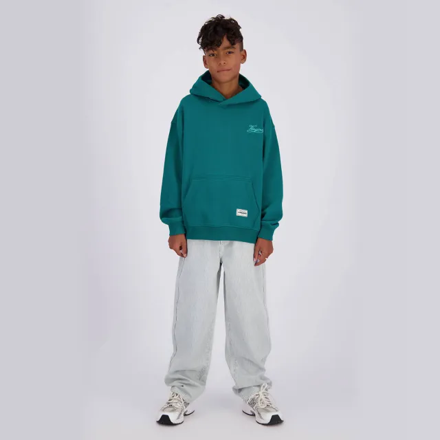 Vingino hoodie met logo - groen
