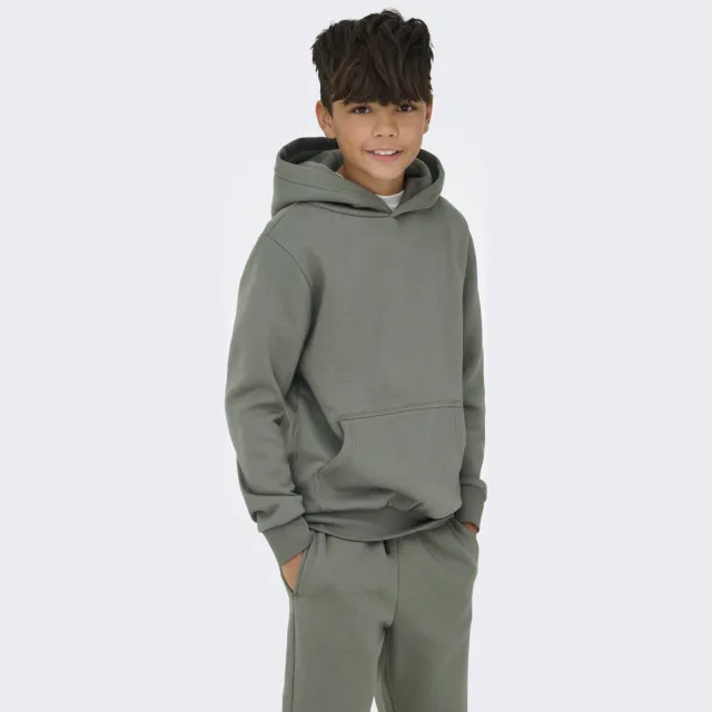 Only & Sons JUNIOR hoodie grijsgroen