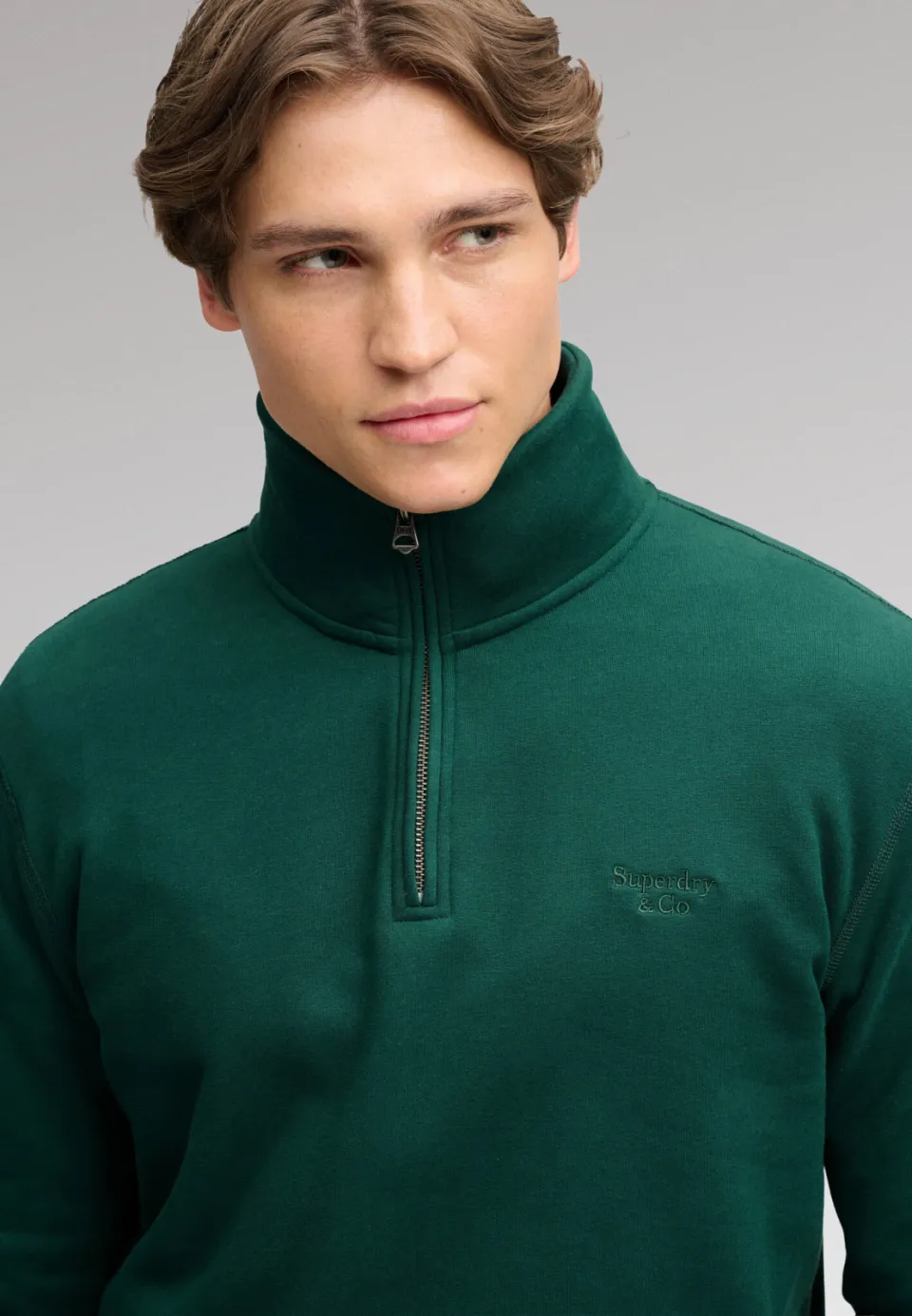 Superdry relaxed fit sweater - groen, foto 7