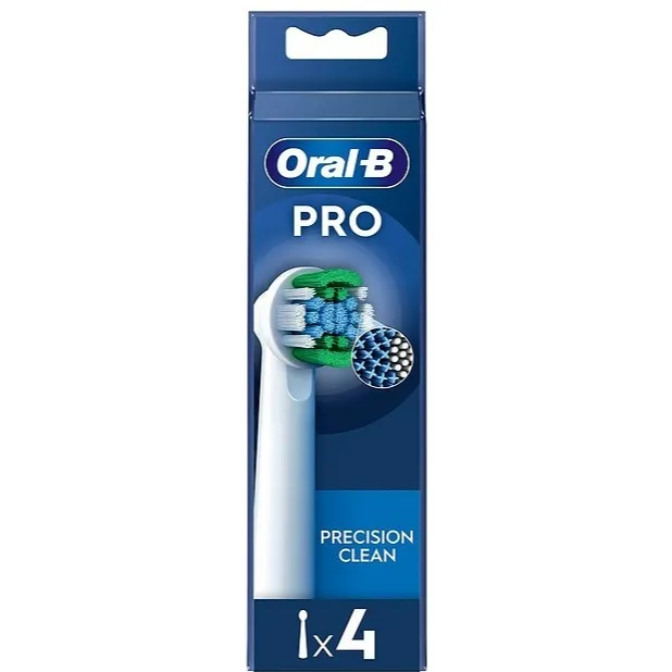 Oral-B Pro Precision Clean opzetborstels - wit - 4 stuks, foto 2