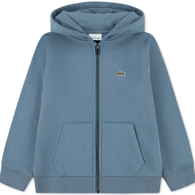 Lacoste sweatvest met logo - blauw