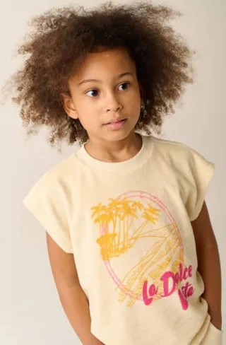 Tumble 'n Dry T-shirt lichtgeel, foto 2