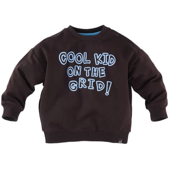 Z8 mini sweater Janoah donkerbruin, foto 2