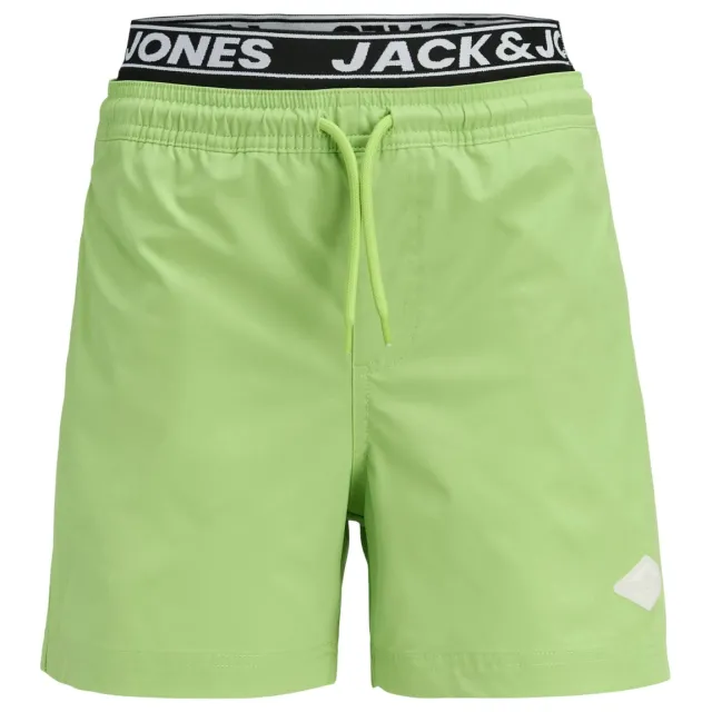 Jack & Jones JUNIOR zwemshort limegroen, foto 2