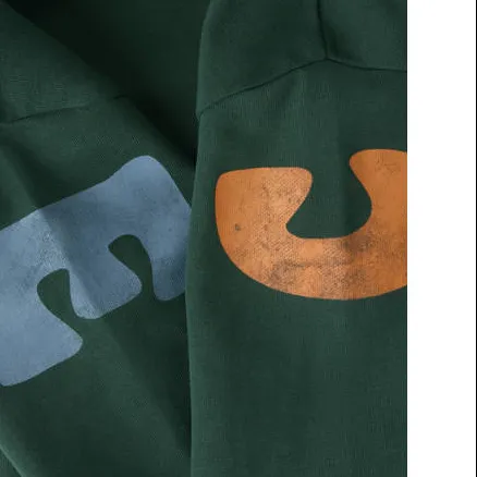 NAME IT MINI sweater met tekst - groen Jongens Katoen Ronde hals Printopdruk, foto 3