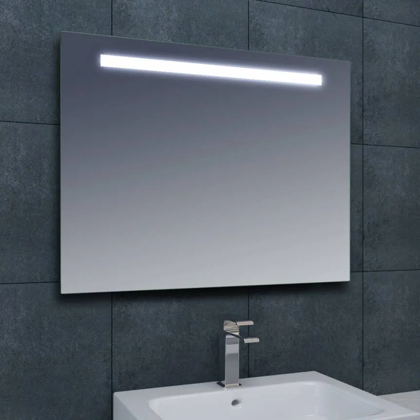 Spiegel Wiesbaden Tigris met LED verlichting en schakelaar 100x80x3cm, foto 2