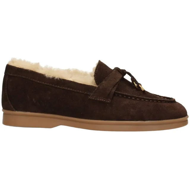 Poelman suède loafers - bruin