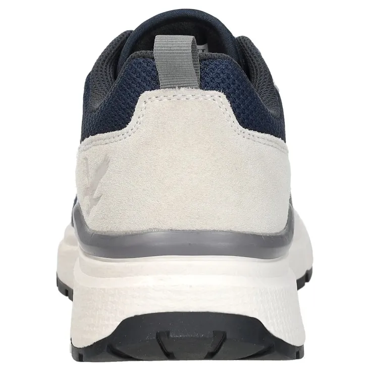 Lyle & Scott Lennox lage sneakers blauw, foto 4