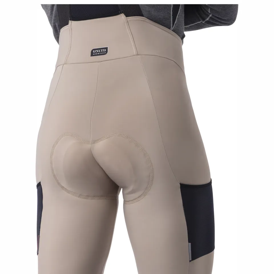Castelli Unlimited Bibtight fietsbroek grijs/bruin, foto 4