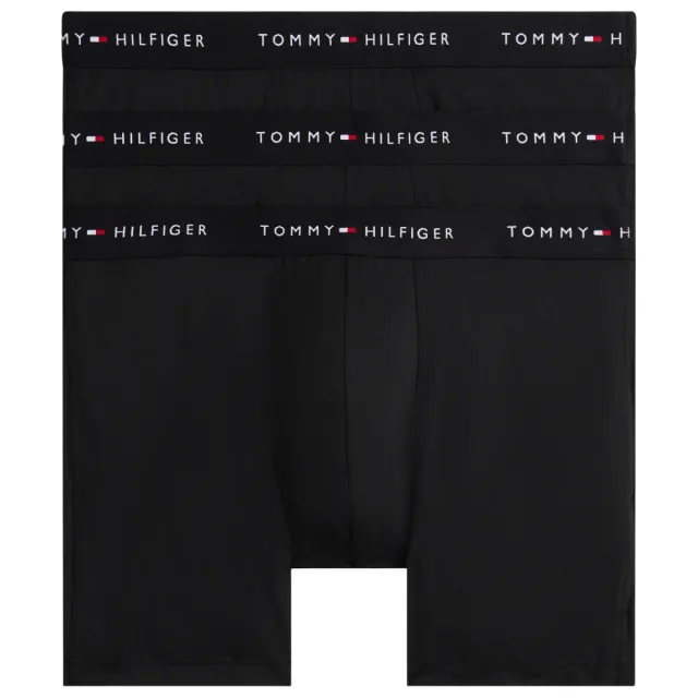 Tommy Hilfiger boxershorts zwart (set van 3), foto 2