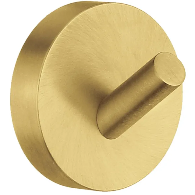Smedbo Handdoekhaak Smedbo Home 4,8x4,8 cm Mat Messing Goud