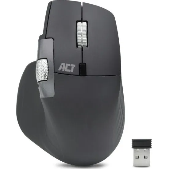 ACT AC5147 draadloze multi-connect muis zwart