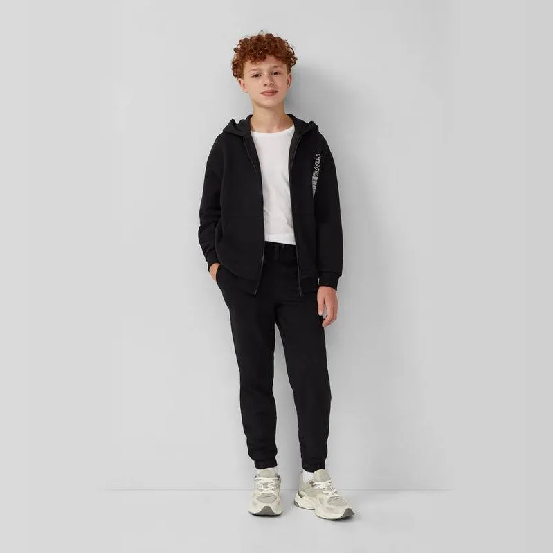 s.Oliver joggingbroek zwart jongens