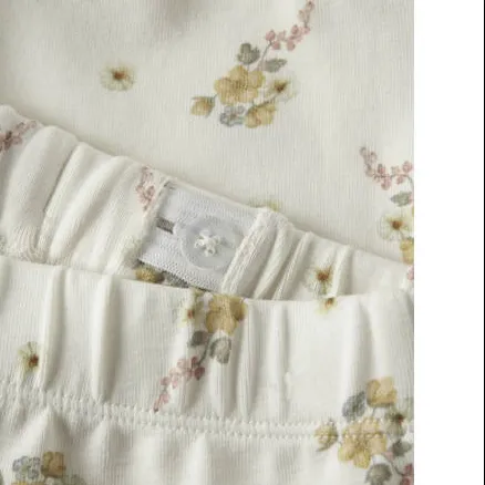 Lil' Atelier gebloemde korte broek ecru, foto 3