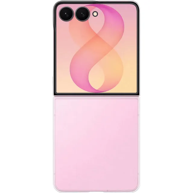 Samsung Galaxy Z Flip 8 Soft Case Back Cover Transparant Transparent
