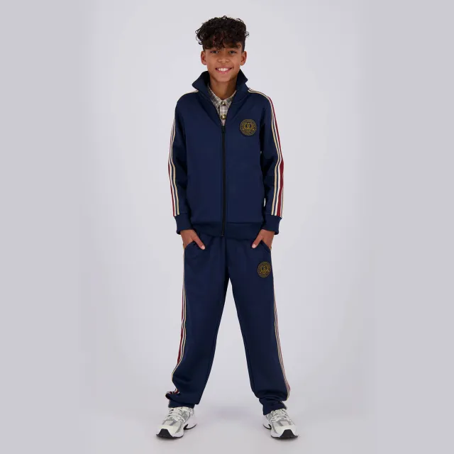 Vingino Skylar regular fit broek donkerblauw