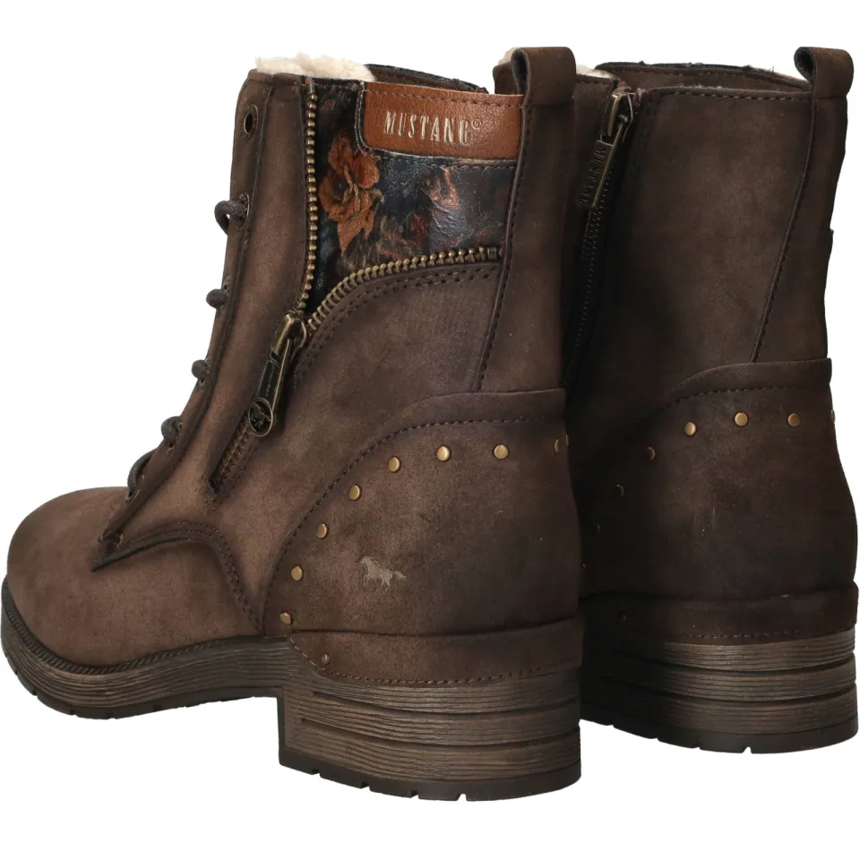 Mustang veterboots donkerbruin, foto 5
