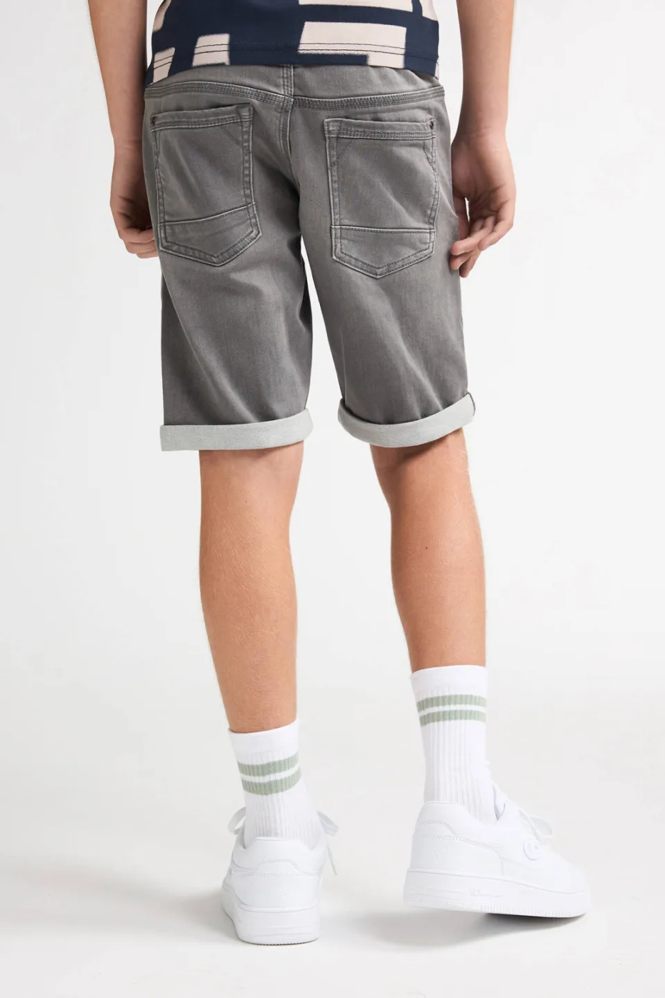 Petrol Industries denim slim short grijs, foto 5