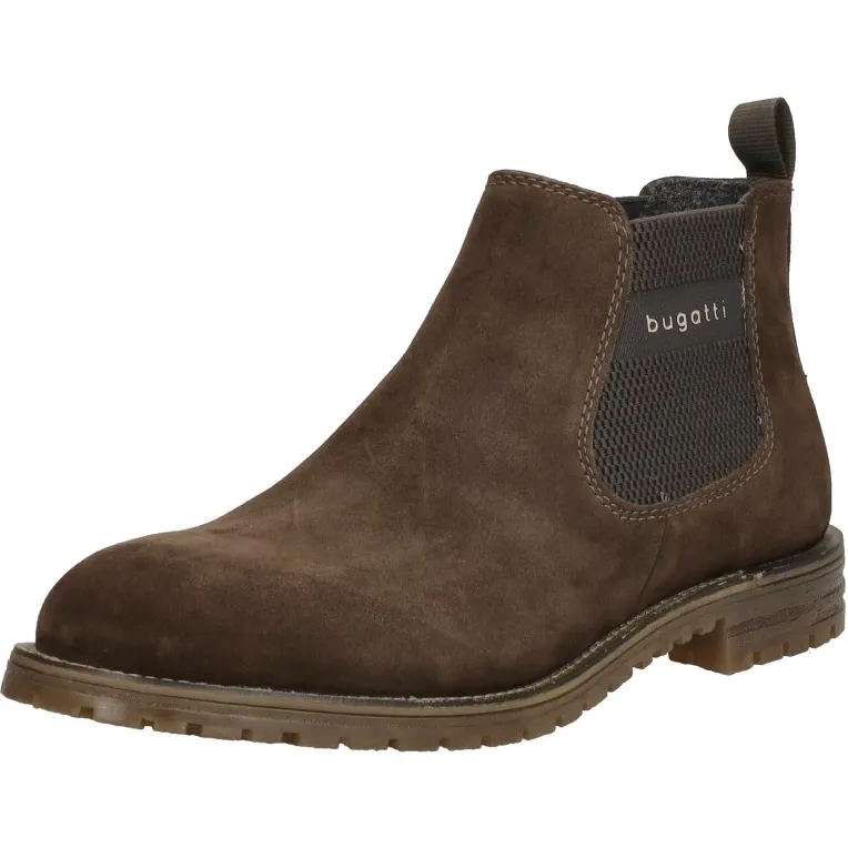 Bugatti Kosta chelsea boots donkerbruin, foto 4