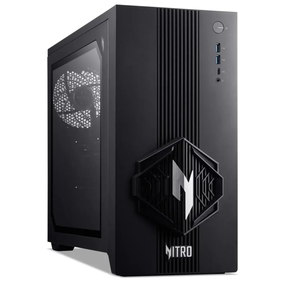 Acer Nitro N30-100 AR5960 desktopcomputer zwart, foto 2