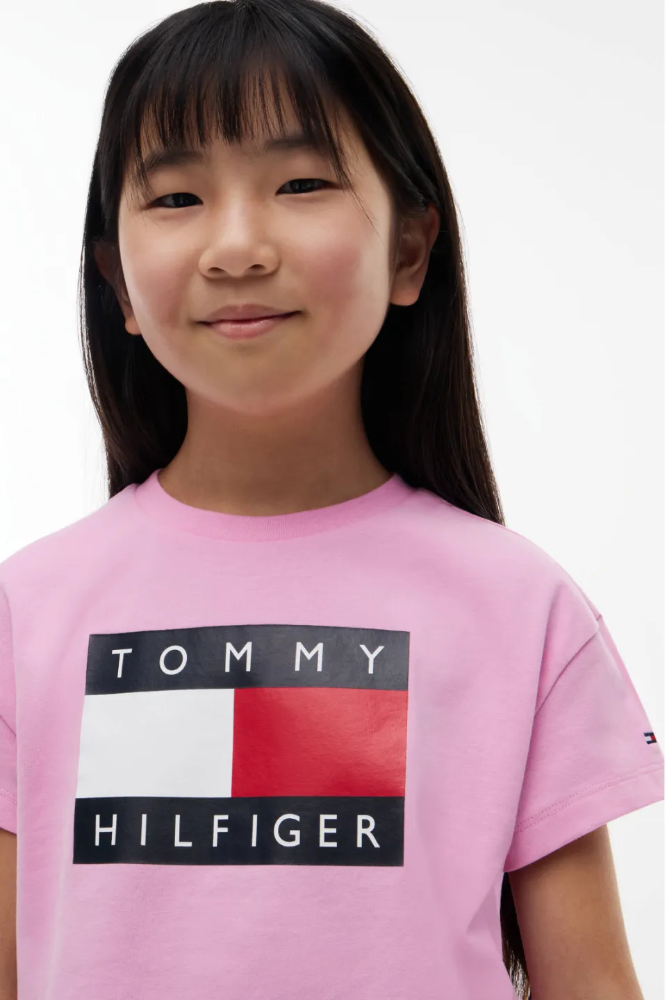 Tommy Hilfiger T-shirt roze, foto 3